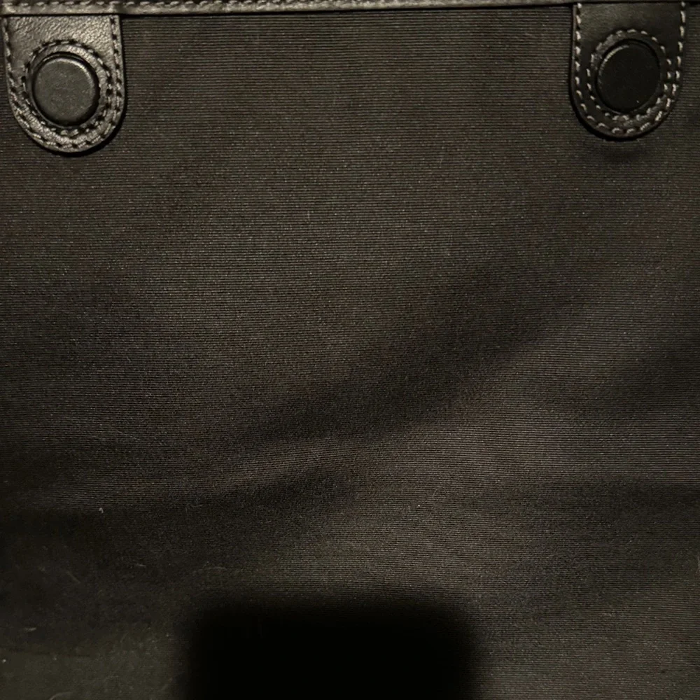 Coach Black and Gray Messenger Crossbody Bag - Picture 8 of 9